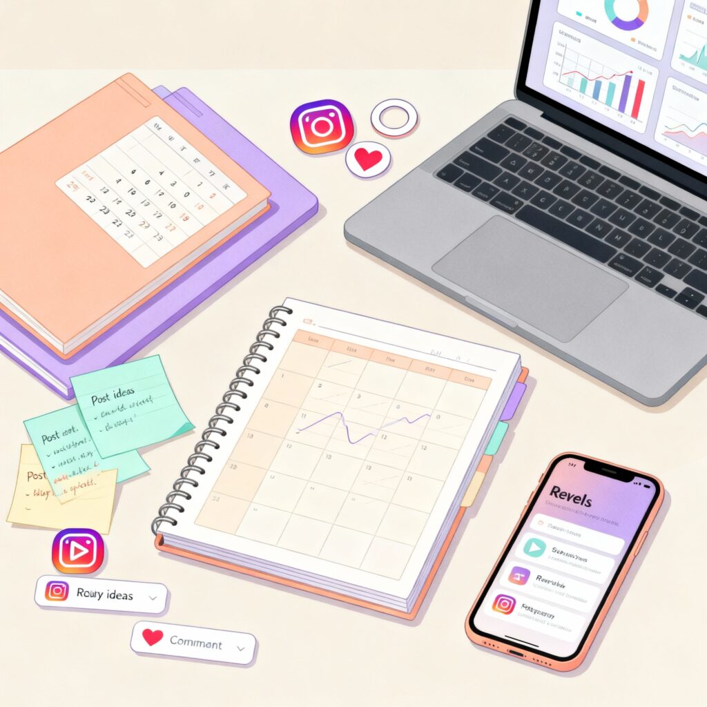 content calender for Instagram Reels